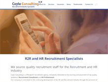 Tablet Screenshot of coyleconsulting.ie